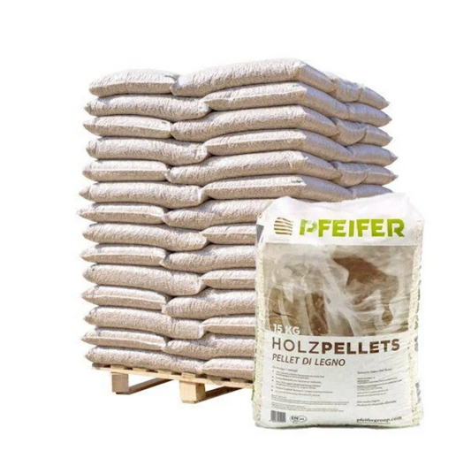 Pellet di Abete Austriaco Certificato Pfeifer 15 kg